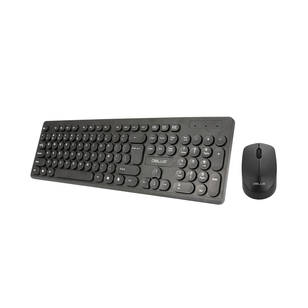 Kit Teclado Y Mouse Inalámbrico Español - Ps image number 0.0
