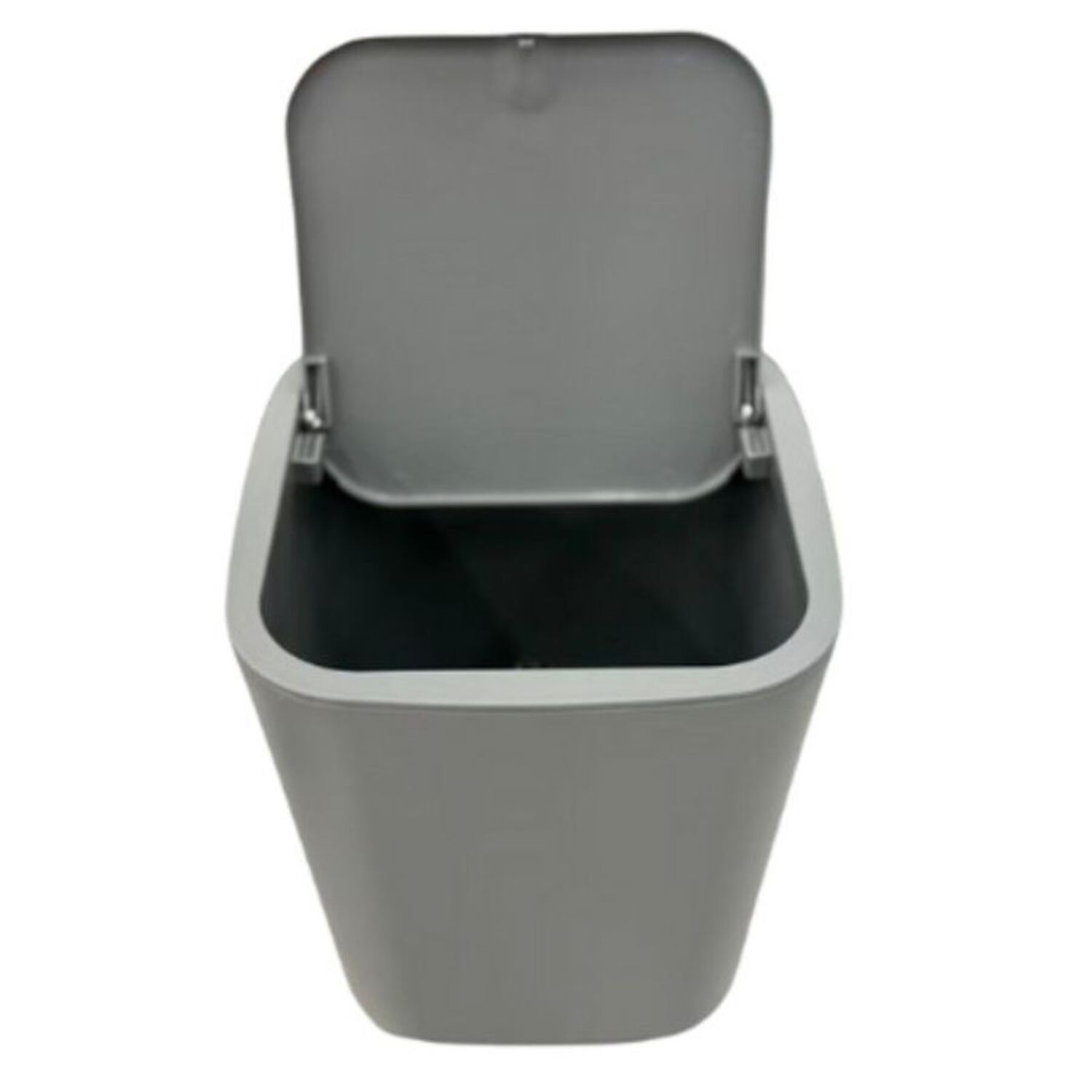 Cesto De Basura Papelera Gris 28x21.5cm image number 2.0