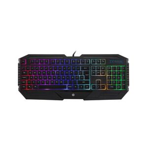 Teclado Gamer Hp K110 Rgb Para Pc/ Ps5/ Ps4/ Xbox/ N. Switch