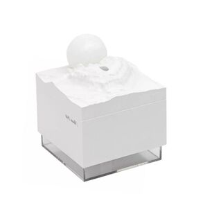Humidificador Purificador De Aire Dise&ntilde;o Luna Blanca