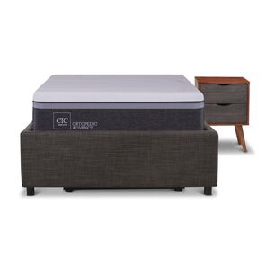Cama Baúl Cic Ortopedic Advance / 1.5 Plazas / Base Normal