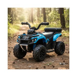 Cuatrimoto A Bater&iacute;a Quad Sx Azul Bebesit