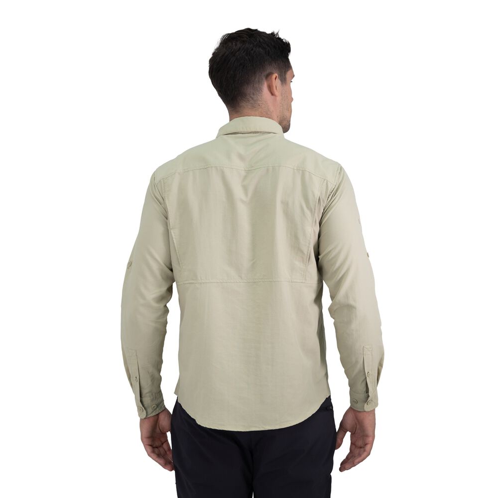 Camisa Hw Arizona Hombre Beige image number 3.0
