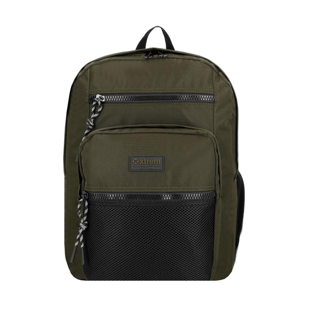 Mochila Notebook Xtrem Kong 6xt Verde Oliva 15" image number 0.0
