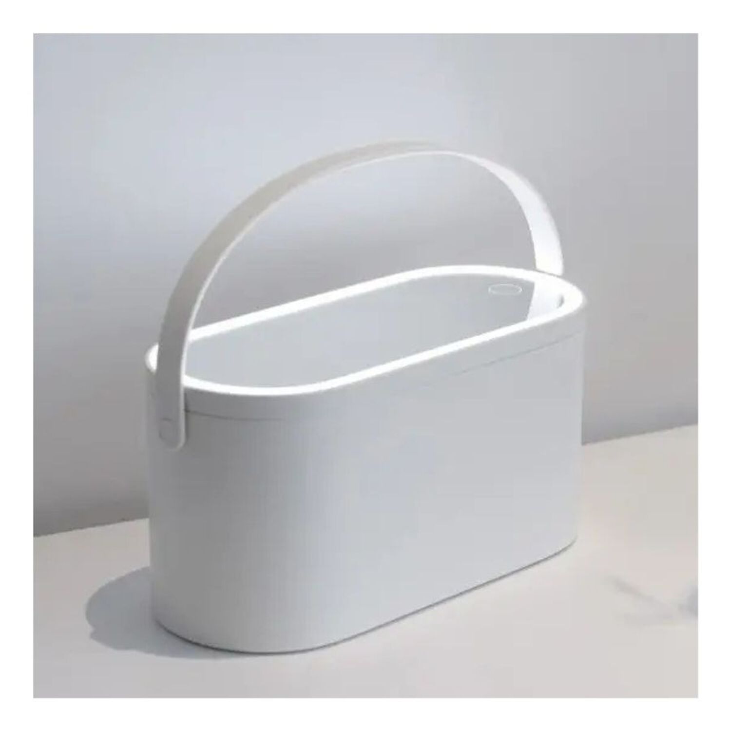 Organizador Cosm&eacute;ticos Port&aacute;til 3 En 1 Espejo Led Maquillaje image number 5.0