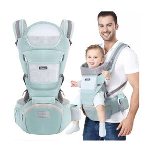 Bolsa Tipo Canguro Ergon&oacute;mica Premium Con 3 Posiciones En 1