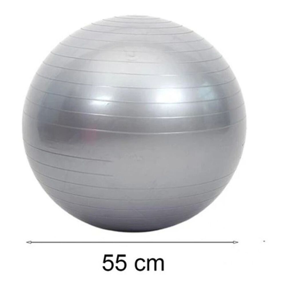 Pelota Balon Yoga 55 Cm Pilates Con Inflador image number 4.0