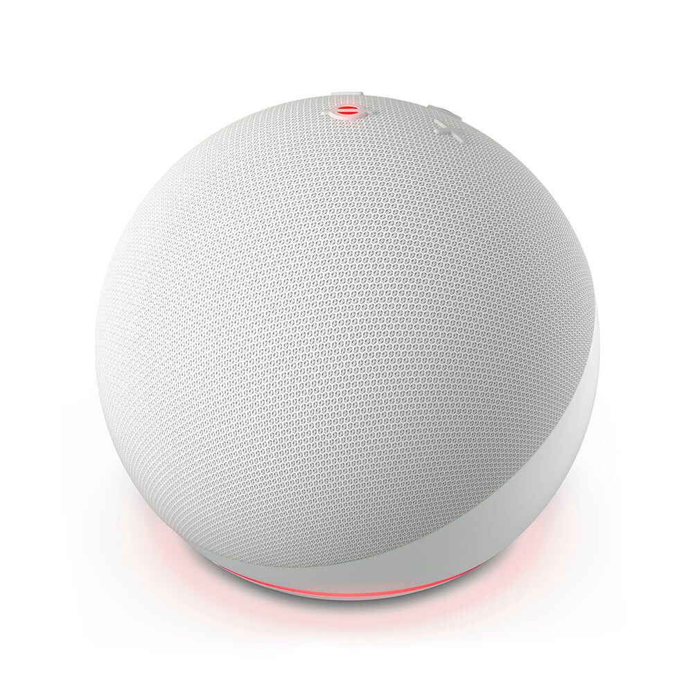 Amazon Echo Dot 5 Con Alexa - Glacier White image number 2.0