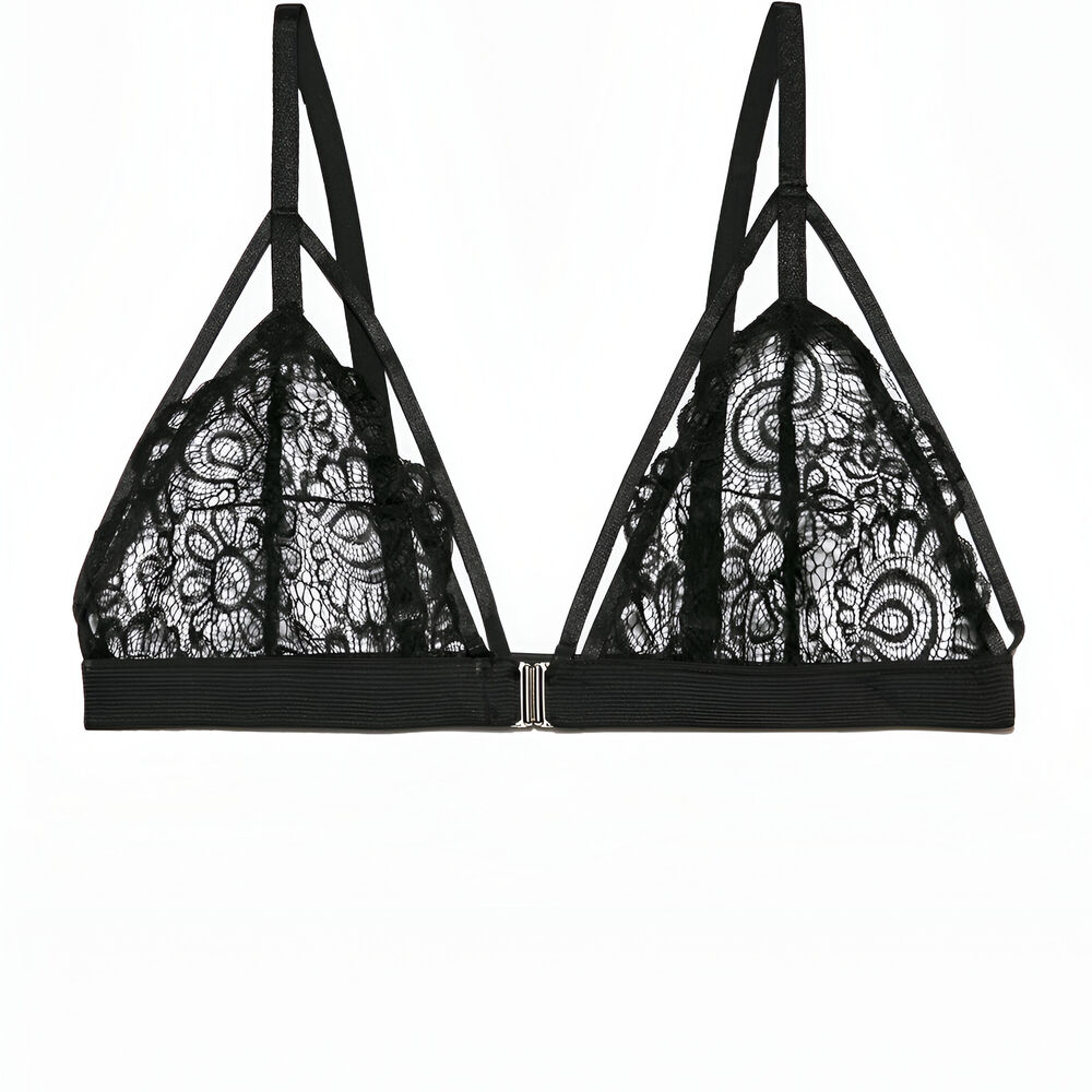 Bralette Babydoll Sexy Broche Encaje Gloriahoon image number 4.0