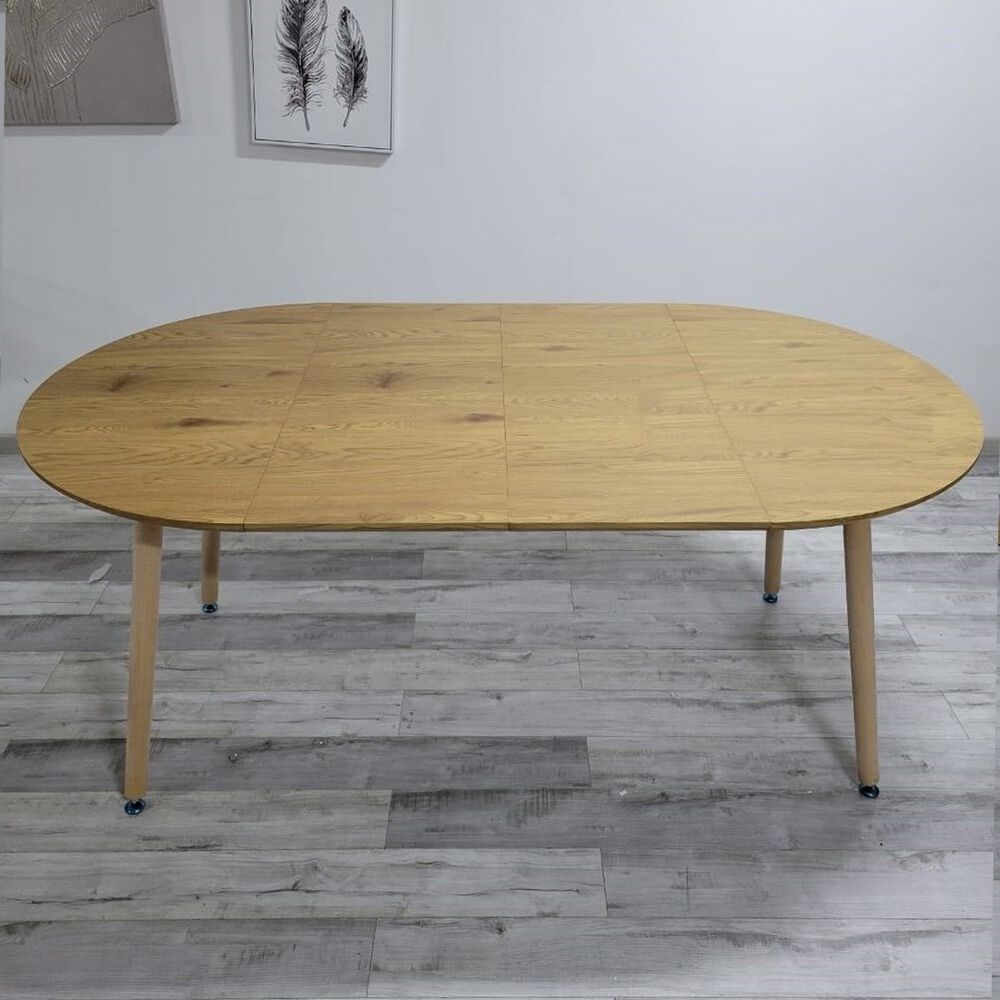 Comedor Mesa Expandible 100 - 180cms + 4 Sillas Cup Blanco image number 4.0