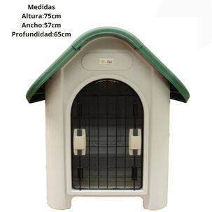 Casa Para Perro Plástica Térmica 75x57x65 Cm