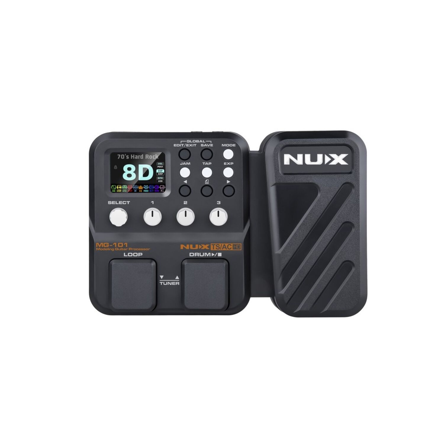 Pedal Multiefecto Para Guitarra Mg-101 Nux image number 0.0