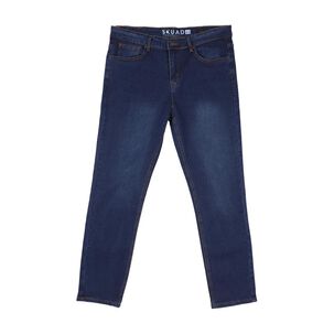 Jeans Tiro Medio Regular Hombre Skuad
