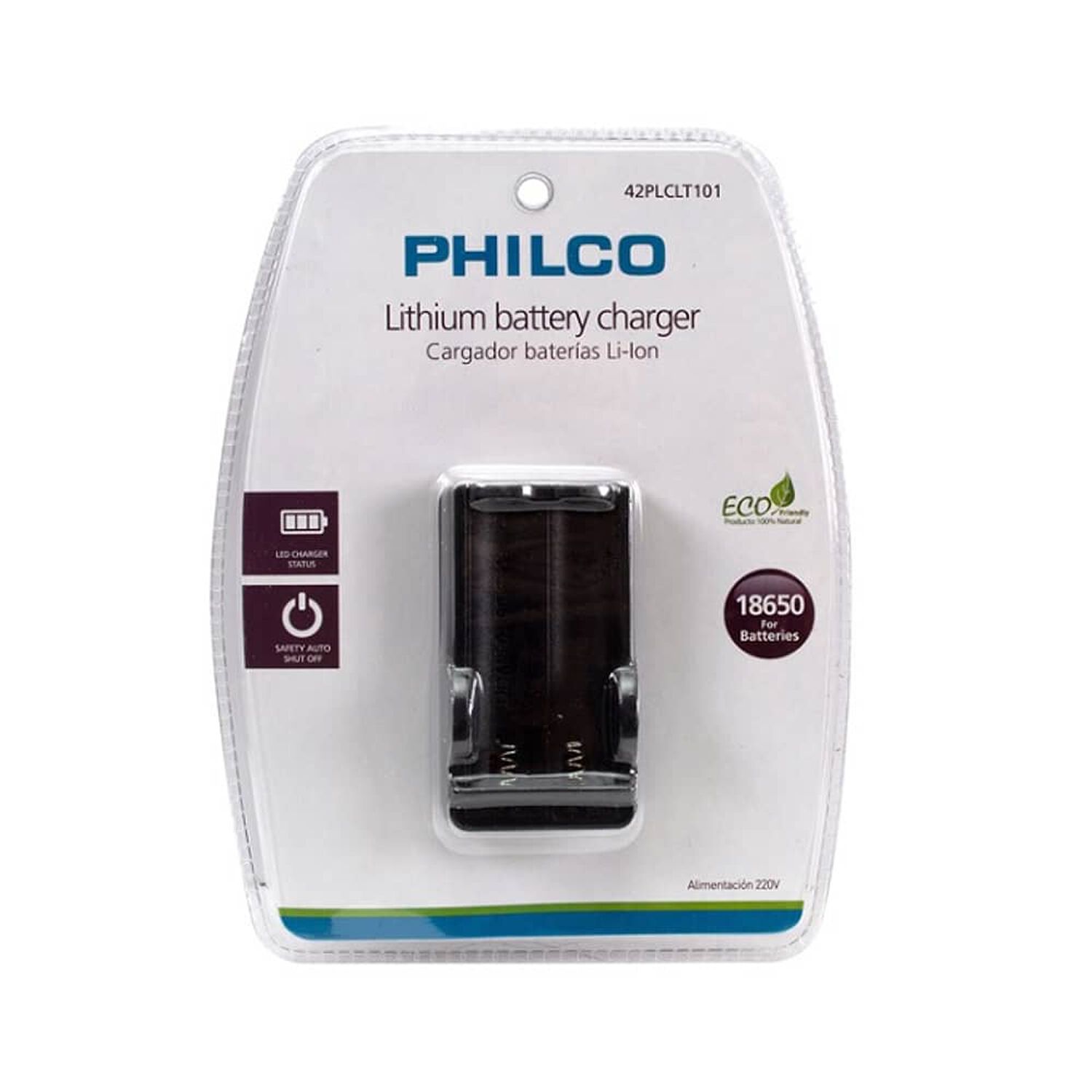 Cargador De Pila De Linterna Philco Modelo T101 image number 1.0