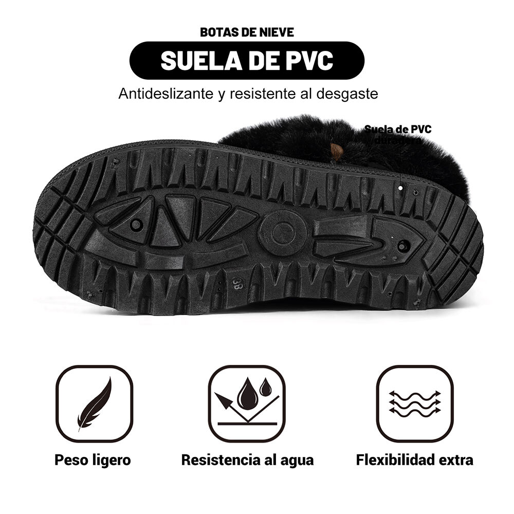 Botin Casual Mujer Gamuza Vintage Antideslizante Weide Lt201 image number 8.0