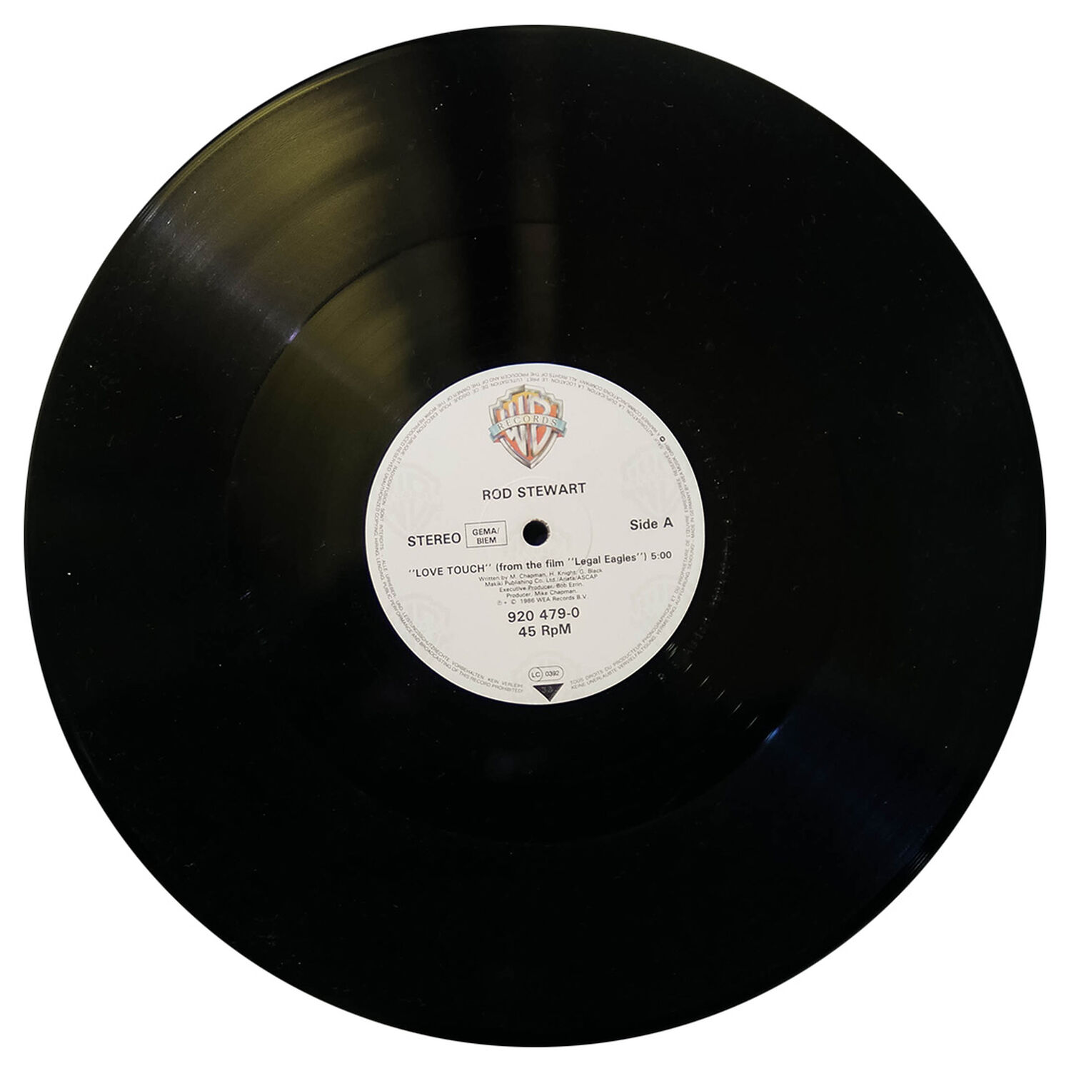 Rod Stewart - Love Touch | 12" Maxi Single Usado image number 2.0