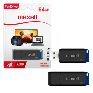 Pendrive Usb 64gb Maxell Usbpd-64 Compatible Windows Y Mac