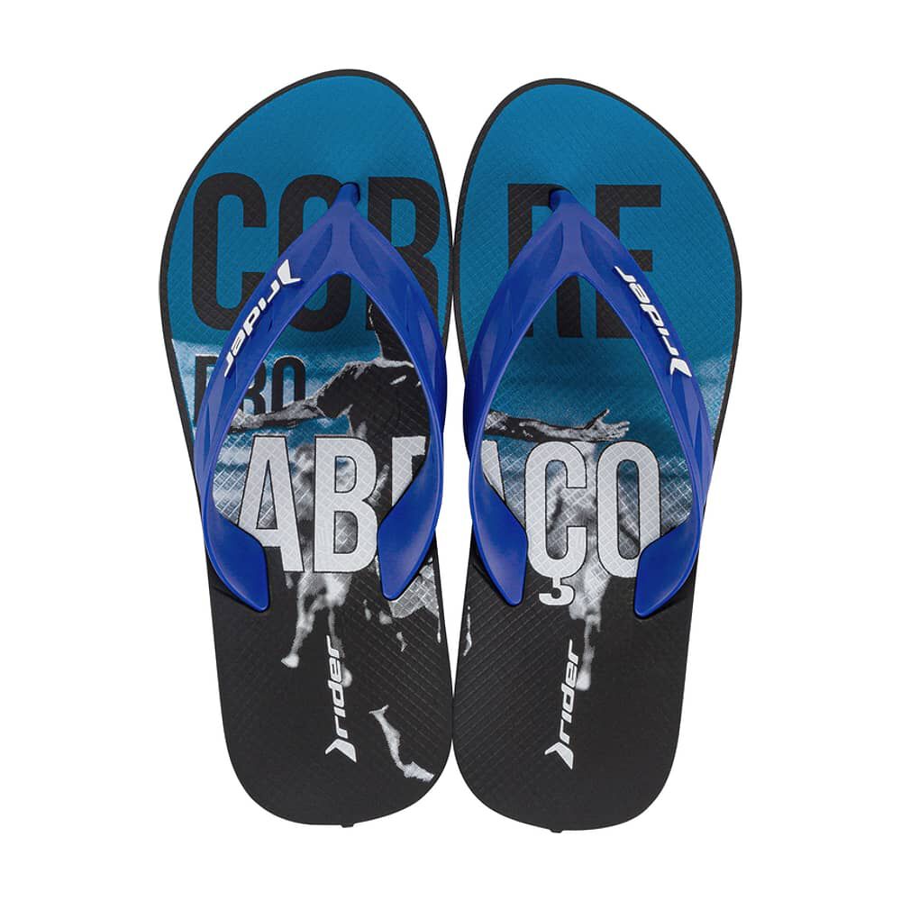 Sandalia Hombre Negro/azul Street Rider image number 0.0