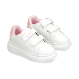 Zapatilla Infantil Ni&ntilde;a Topsis White