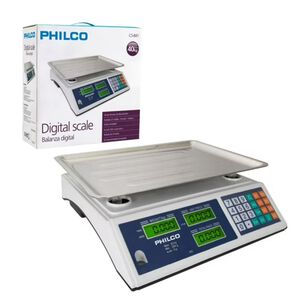 Balanza Peso Digital 40kg Lcd Acero Inoxidable Cs841