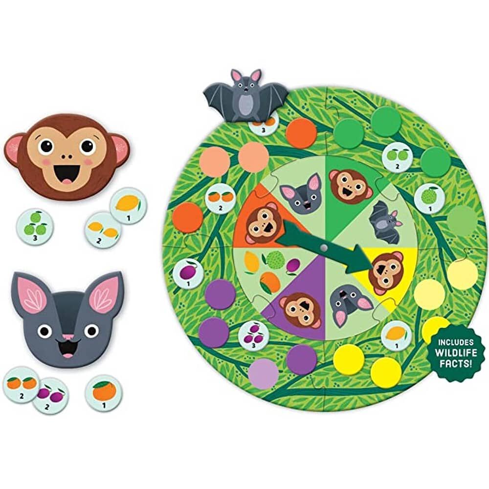 Juego De Mesa Fiesta De Monos En El Bosque Mudpuppy image number 1.0