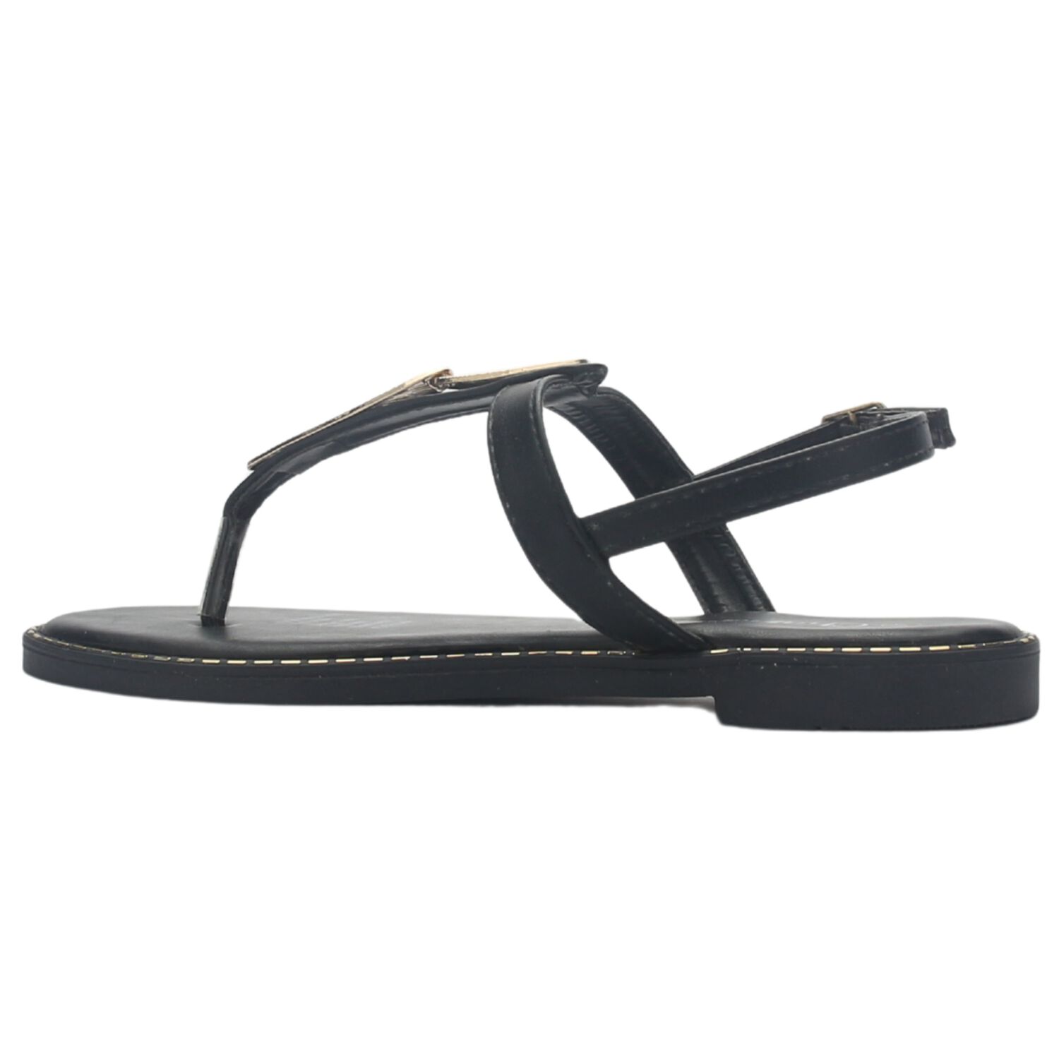 Sandalia Mujer Casual Negro Chalada Buckel-4 image number 1.0