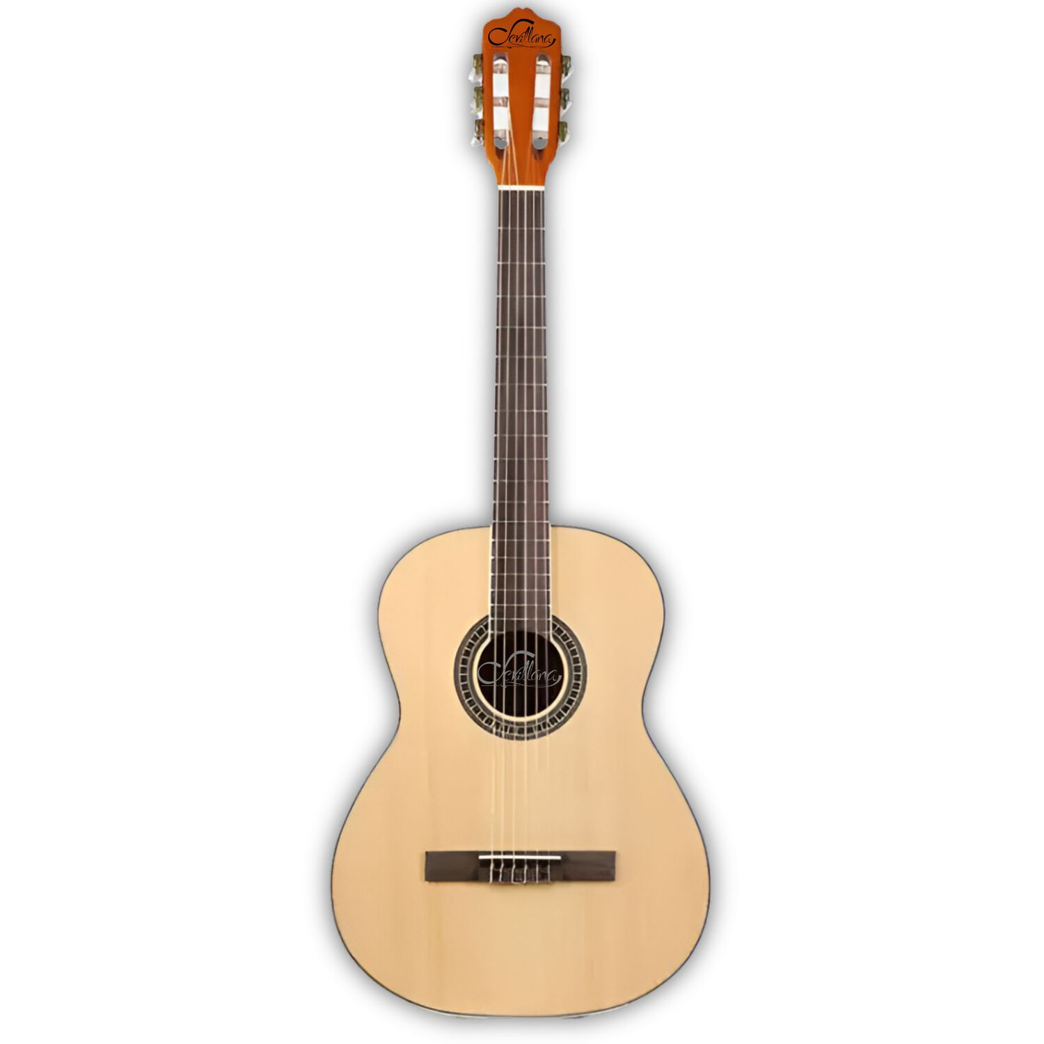 Guitarra Electroac&uacute;stica 39" Natural Sevillana Ultra Delgada image number 4.0
