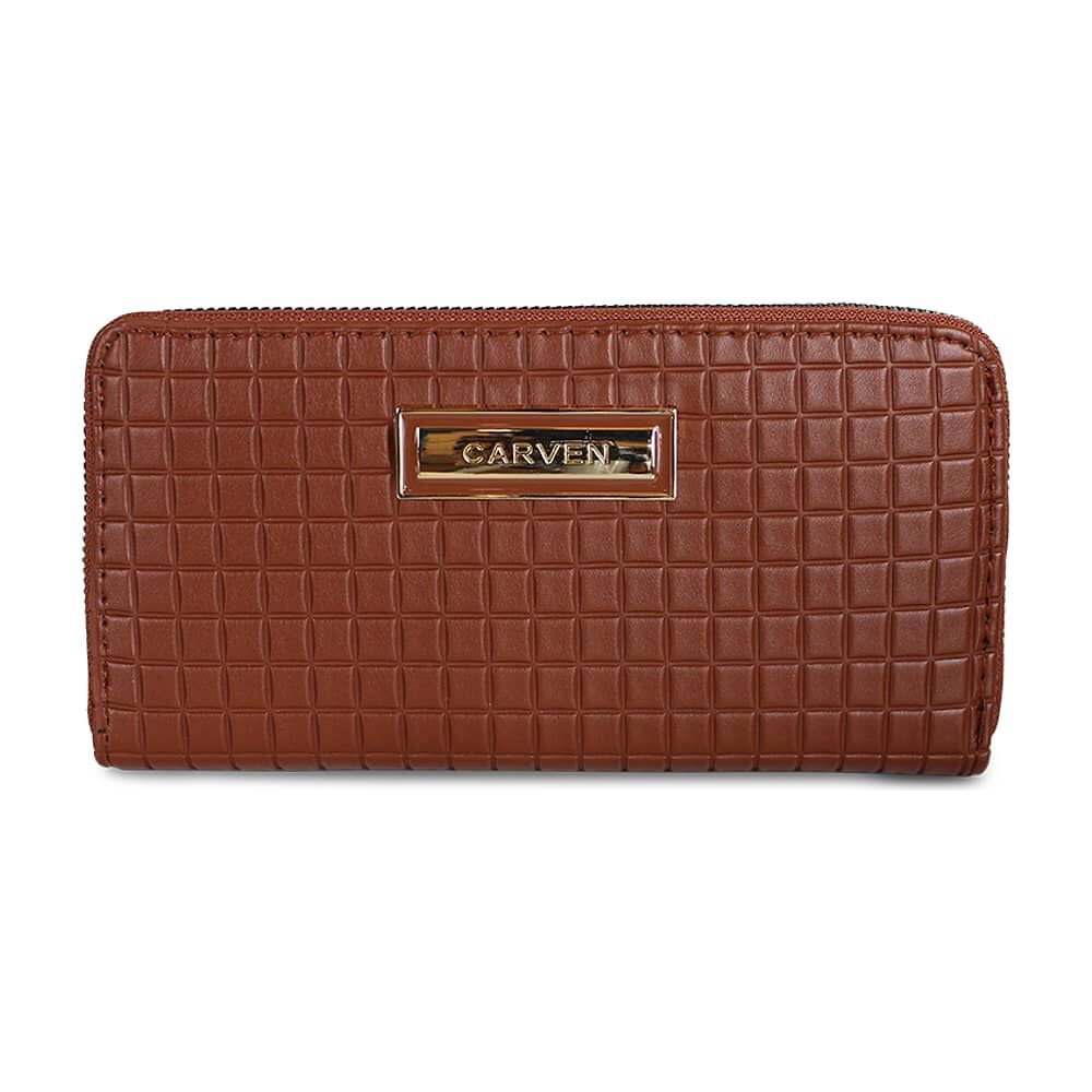 Billetera Mujer Nina Caf&eacute; Carven Paris image number 0.0