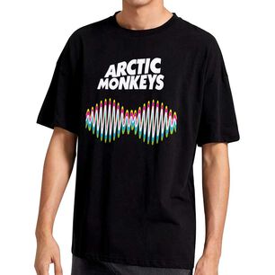 Polera Estampada Arctic Monkeys A.m. Rock