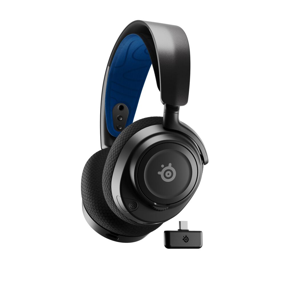Aud&iacute;fonos Gamer Steelseries Nova 7 Ps Inal&aacute;mbrico Negros image number 10.0