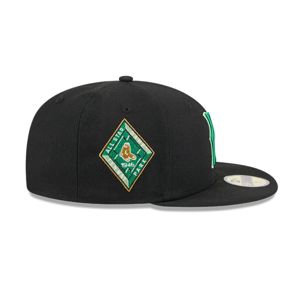 Gorra Boston Red Sox Mlb 59fifty Metallic Green Pop Black image number 3.0