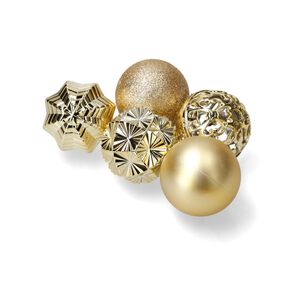 Esferas Casaideal Dorado 20 Unidades