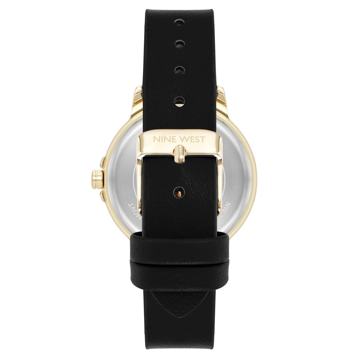 Reloj An&aacute;logo Mujer Nine West Negro Nw-3318gpbk image number 1.0