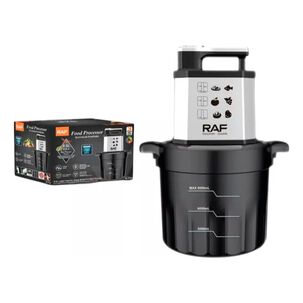 Procesador De Alimento 8 Litros Color Negro
