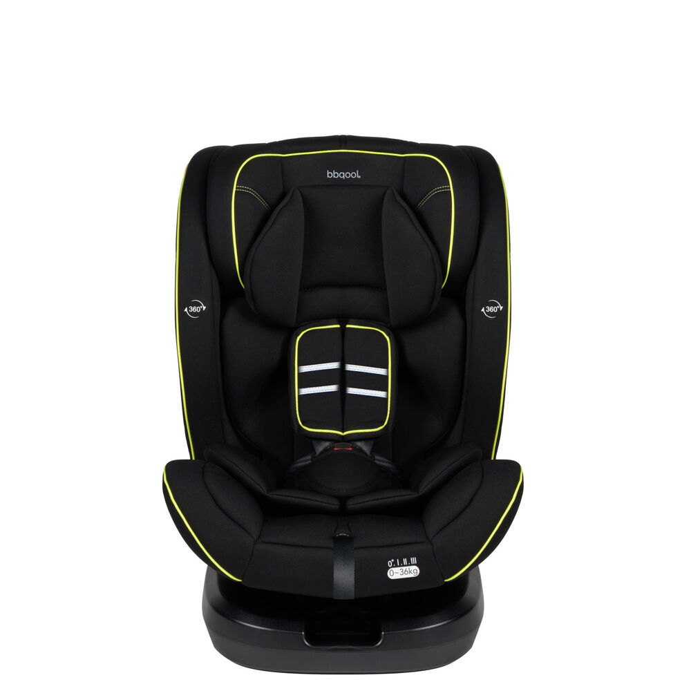 Silla De Auto Convertible Apolo 360&deg; Lime image number 1.0