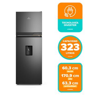 Refrigerador 323l No Frost Top Freezer Inverter Altus 1350inw