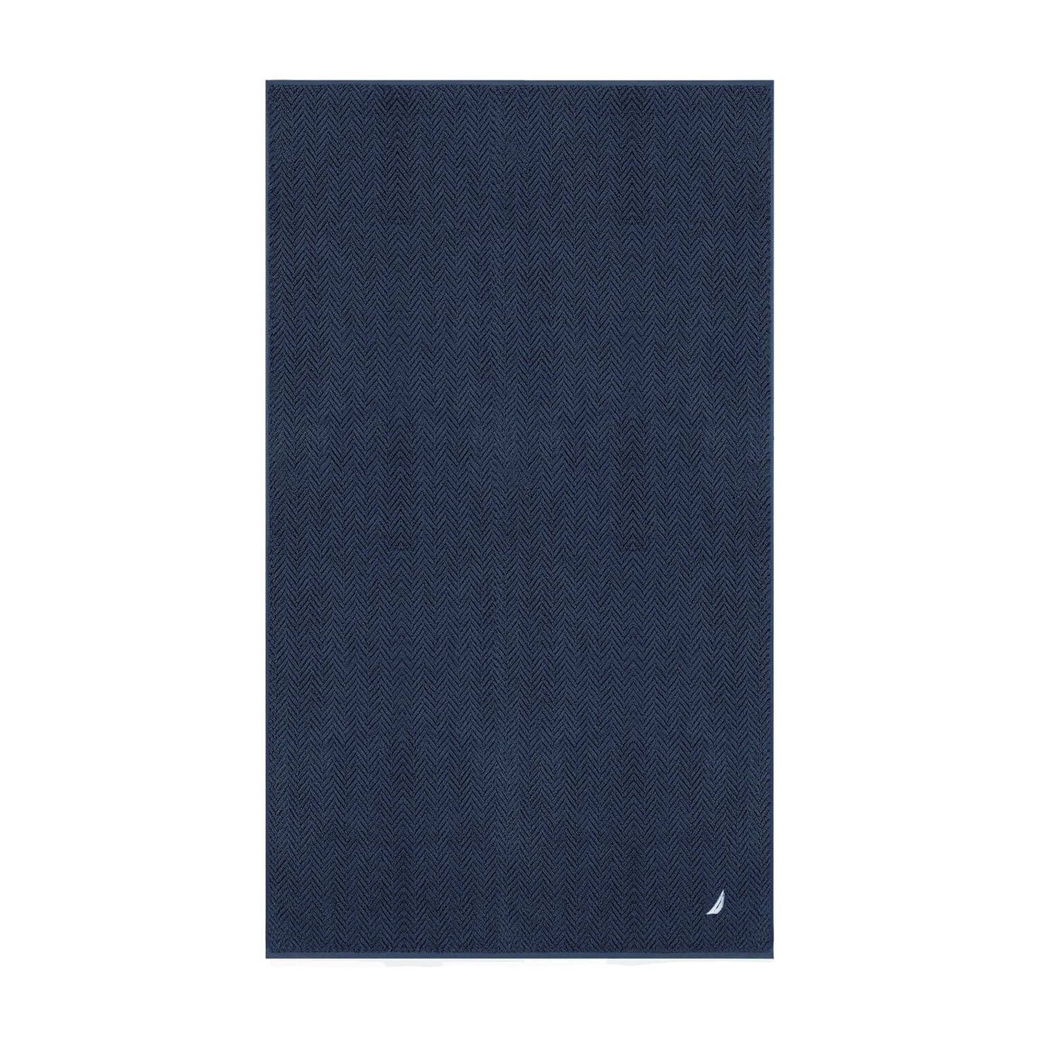 Toalla De Ba&ntilde;o Cuerpo Vis Nautica Home 100% Algod&oacute;n Suave 76x137cm Azul image number 4.0