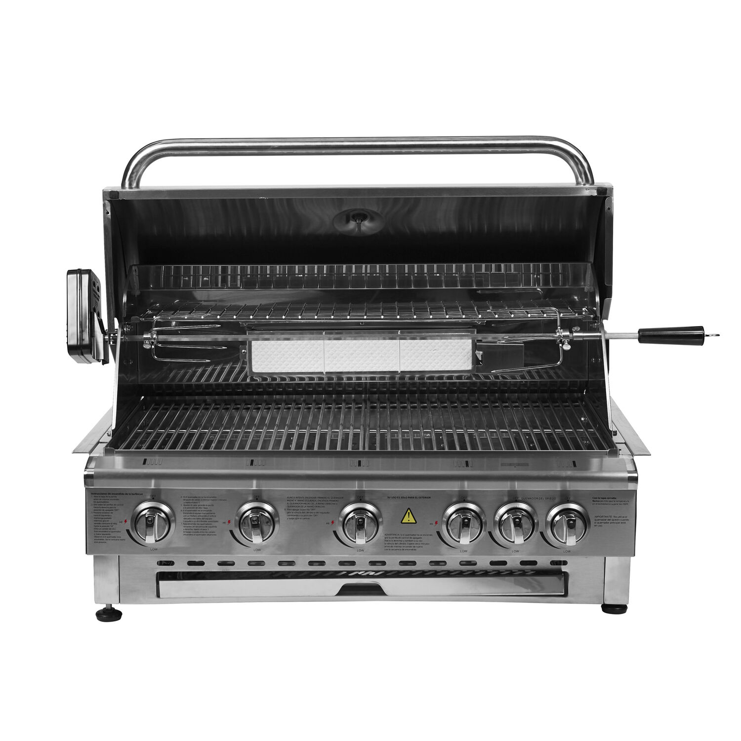 Parrilla A Gas Fdv Deluxe 5q + Spiedo Glp 3.0 image number 0.0
