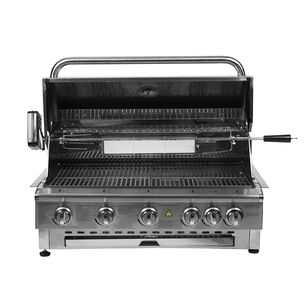 Parrilla A Gas Fdv Deluxe 5q + Spiedo Glp 3.0