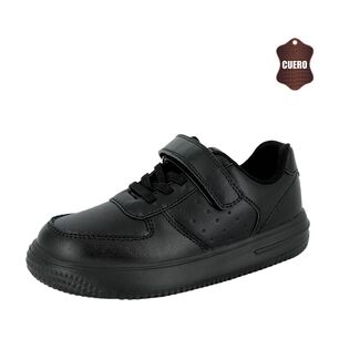 Zapatilla Escolar Lezat Negro Uns
