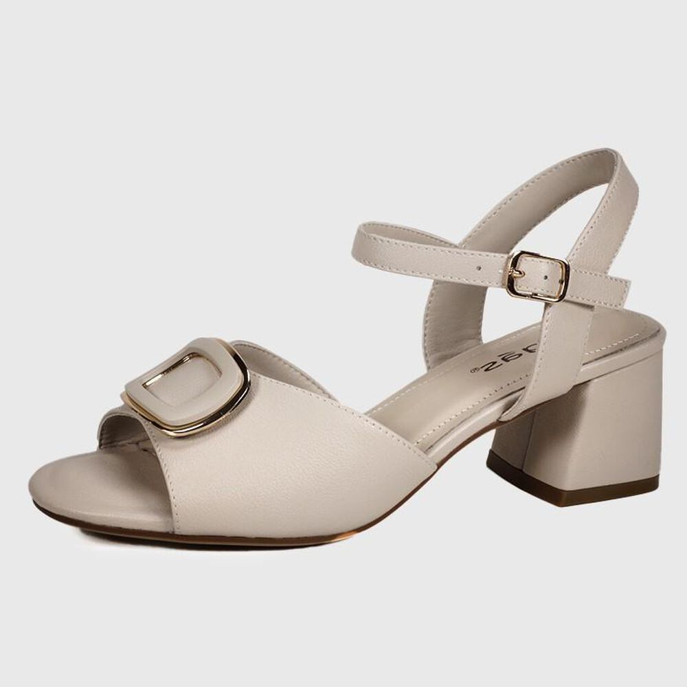 Sandalia Cuero Vaniria Beige image number 0.0