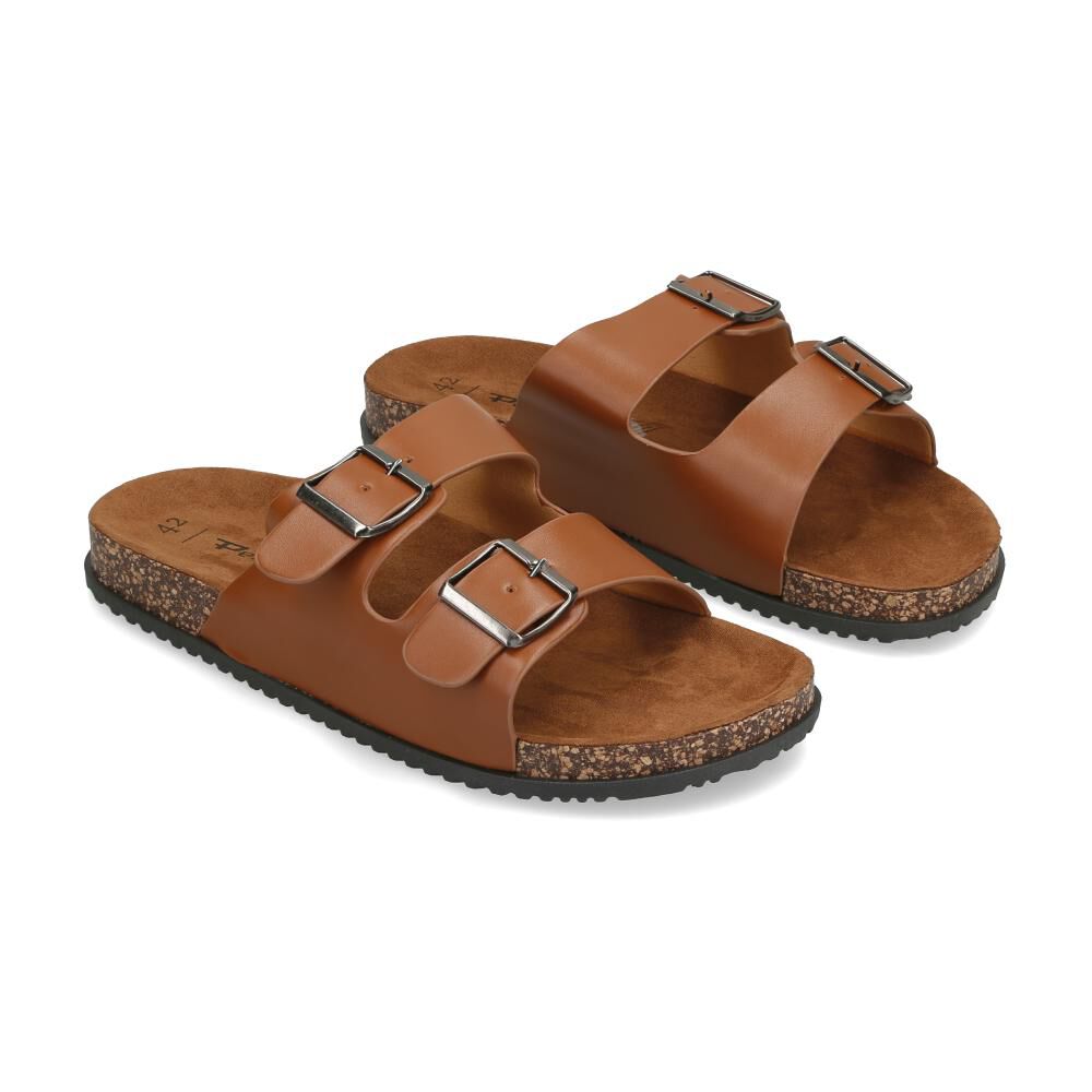 Sandalia Hombre Peroe Brown image number 1.0