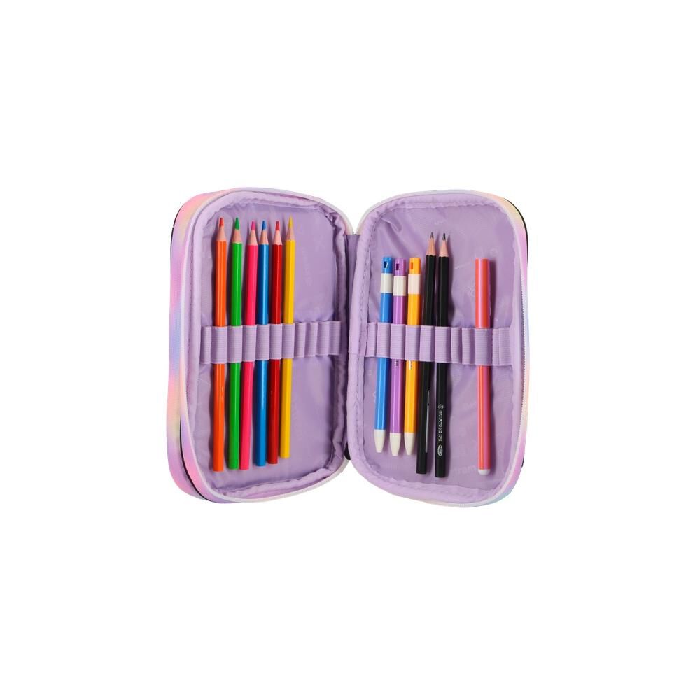 Estuche Xtrem Tucson 6xt Brillantina Negro image number 4.0