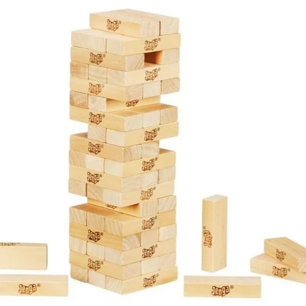 Juego De Mesa Jenga Clásico: Apila Bloques En Torre image number 1.0