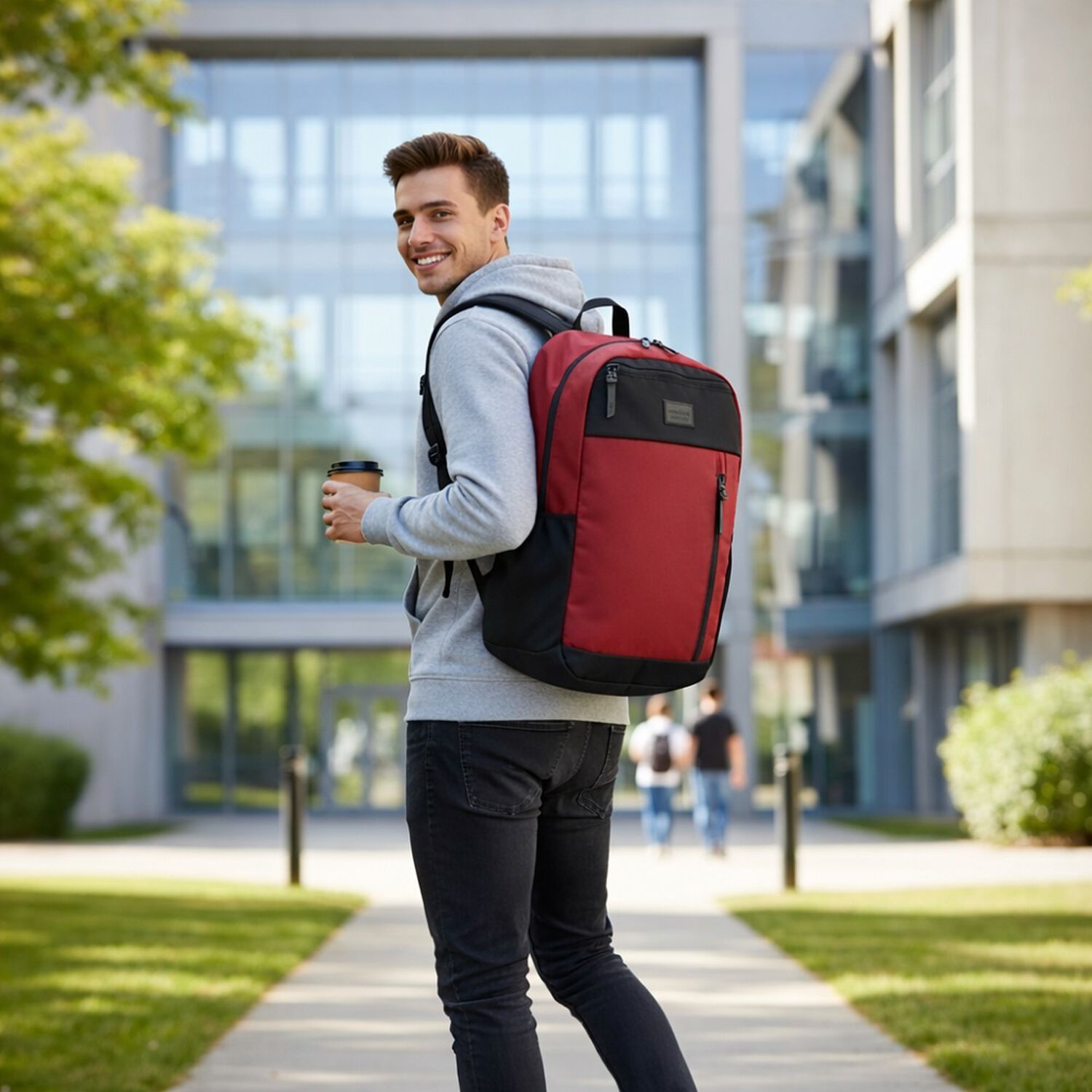 Mochila Lona Saxoline Urbana 26l Unisex image number 14.0