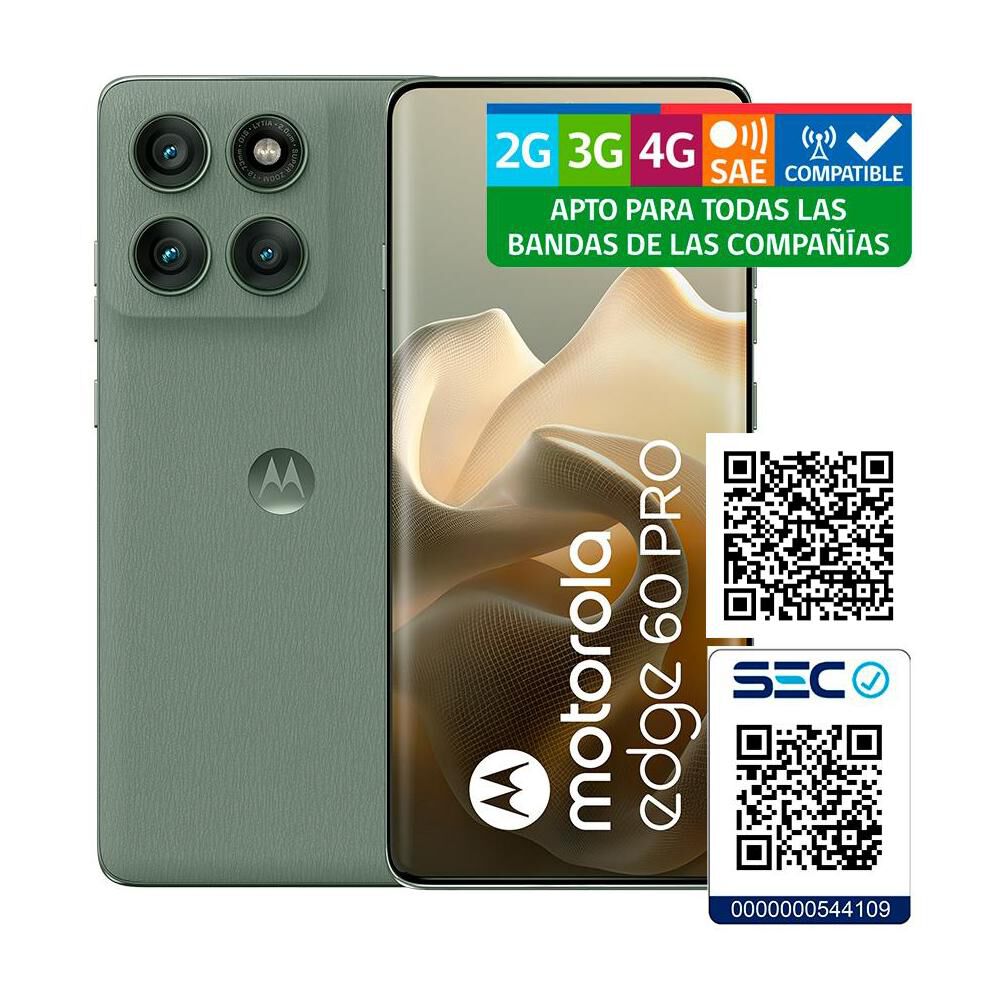 Smartphone Motorola Moto Edge 60 Pro / 5G / 512 GB / Gris / Liberado image number 7.0