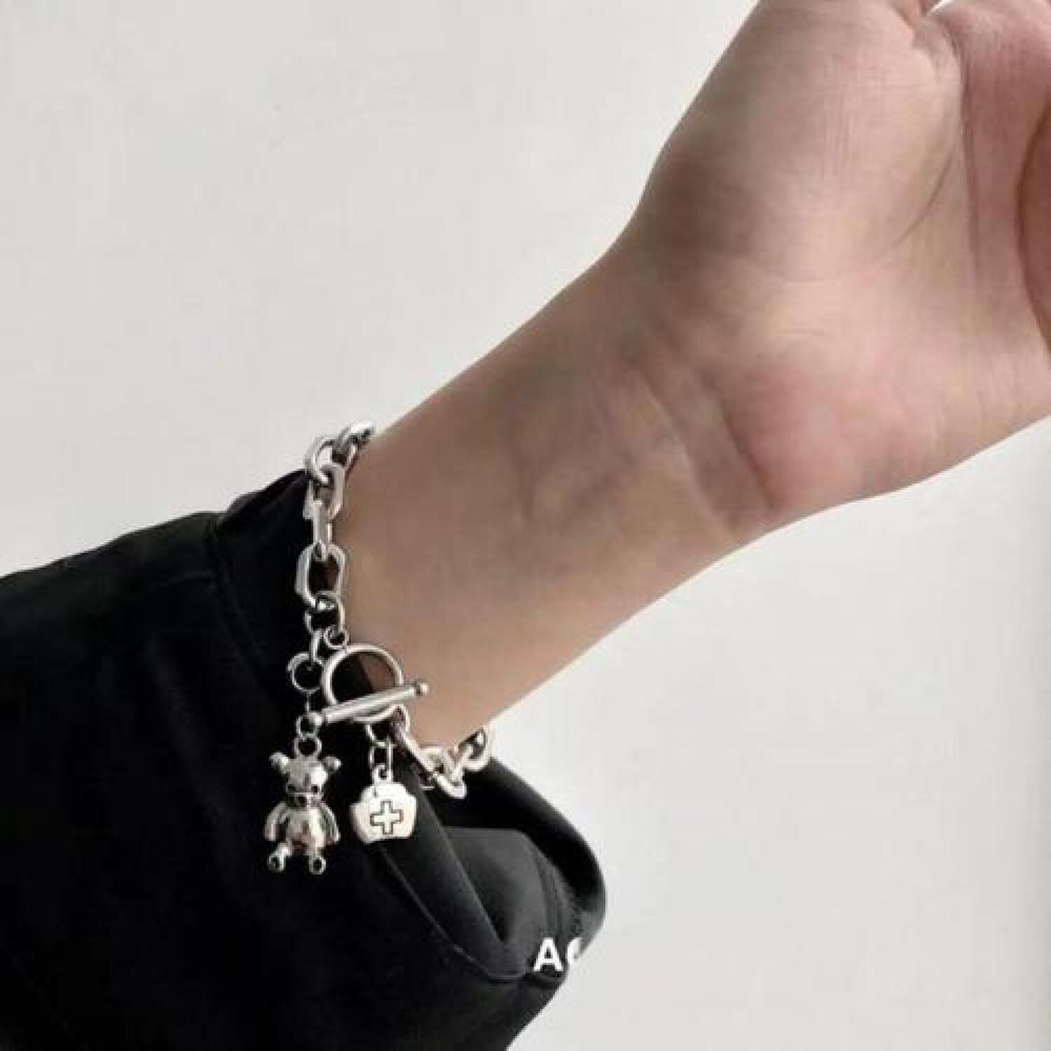 Pulsera Osito Coreano Ins Net Red Dark Hey Girl Kdrama image number 1.0