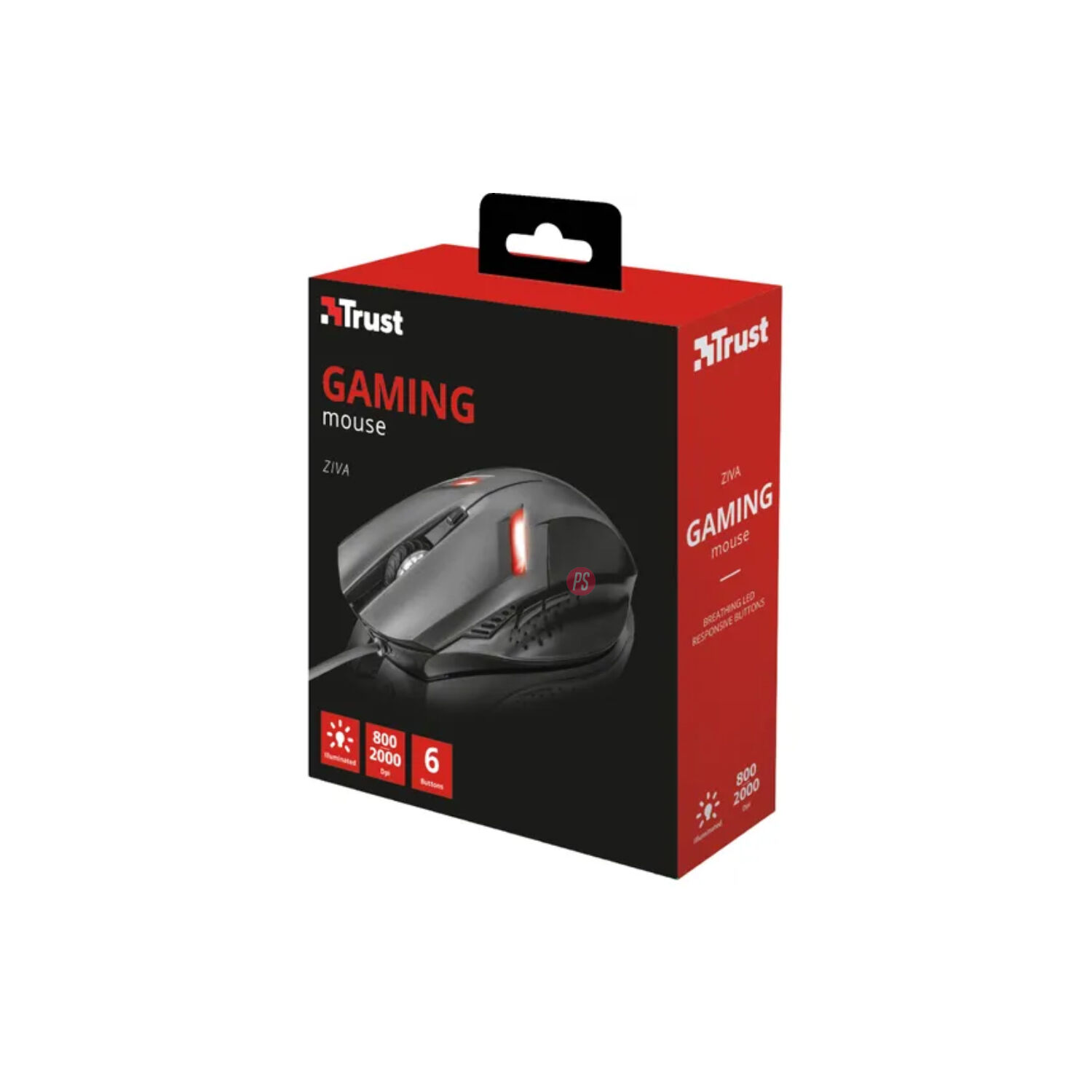 Mouse Gamer Iluminaci&oacute;n Ziva - Ps image number 3.0