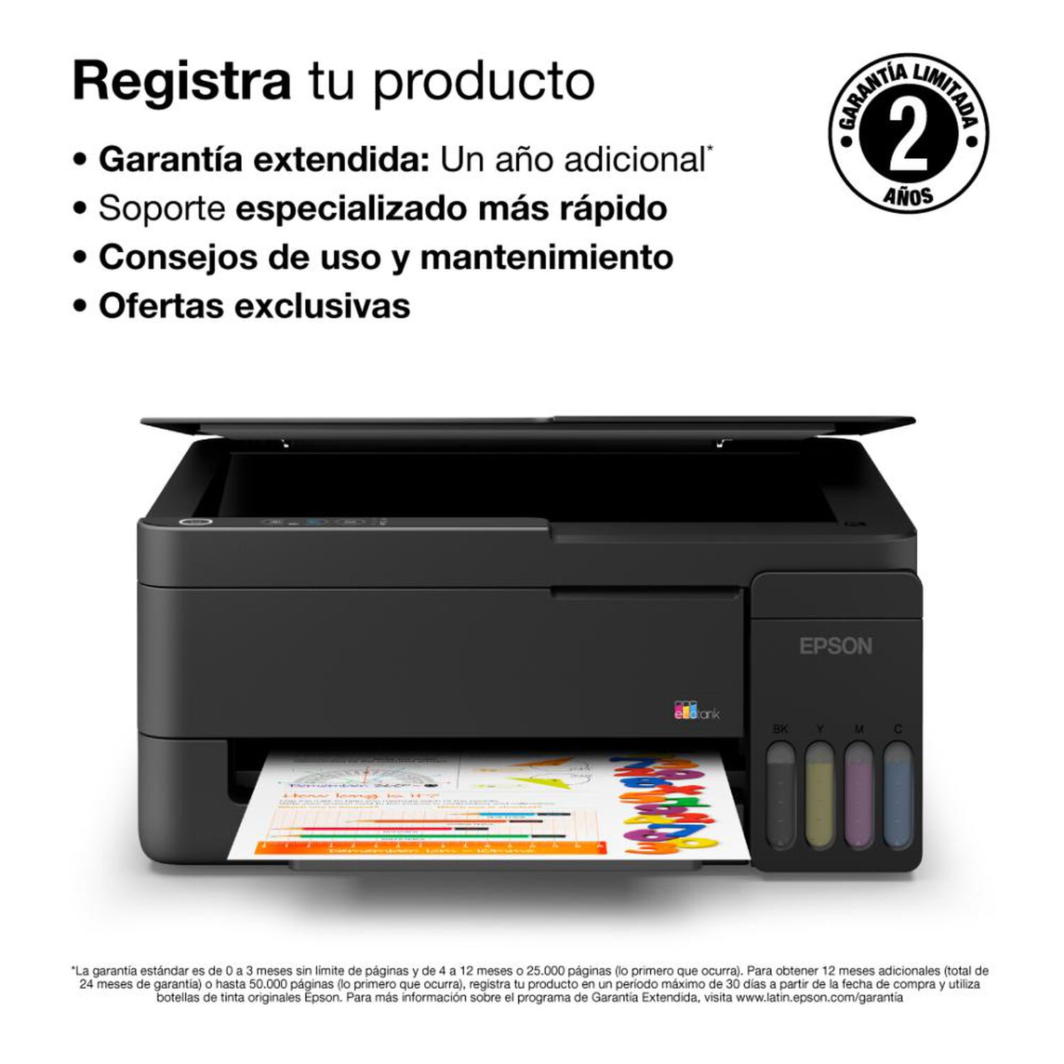 Impresora Multifuncional Epson Ecotank L3310 image number 6.0