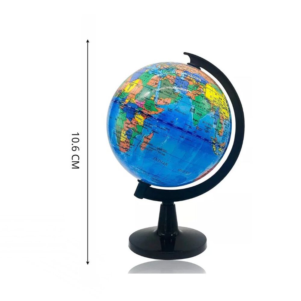 Esfera Globo Terraqueo Mapa Mundi 10cm image number 3.0